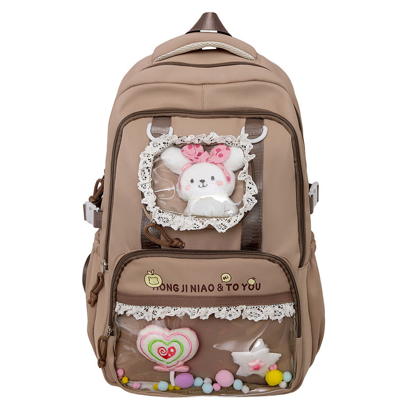 Cute Cartoon Character School Backpack Bowlift
