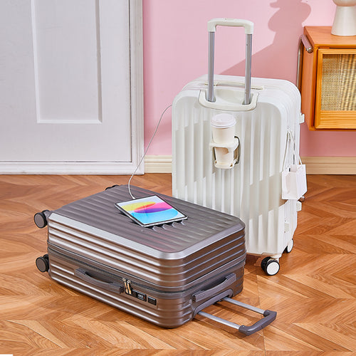 Smart Travel Roller Suitcase Bowlift