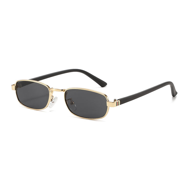 Elegant Vintage-Inspired Rectangle Sunglasses Bowlift