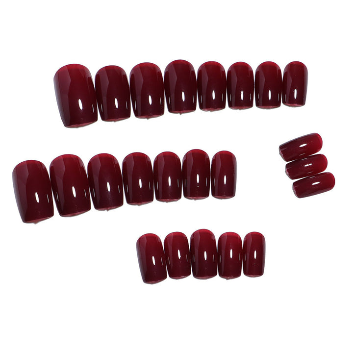 Premium Glossy Press-On Nail Collection Bowlift