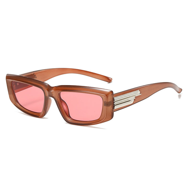 Retro-Inspired Fashion Square Sunglasses Bowlift