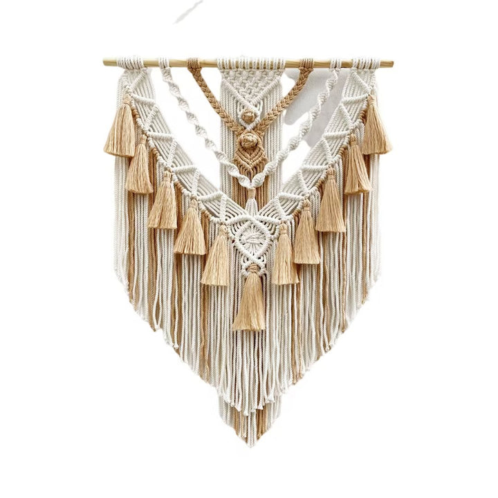 Macrame Wall Hanging with Fringes Bowlift