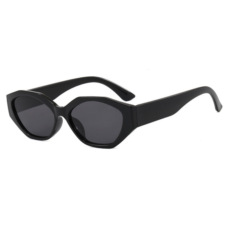 Women's stylish sunglasses in modern geometric design with protective UV filter Bowlift