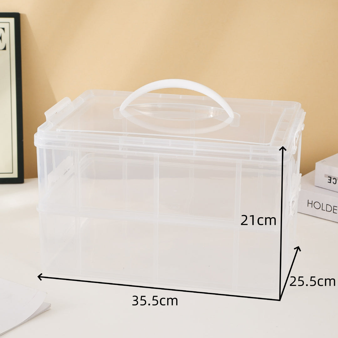 Clear Multi-Functional Organizer Container Bowlift