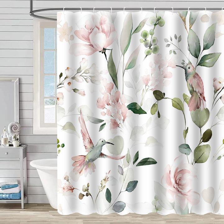 Nature-Inspired Shower Curtain Bowlift