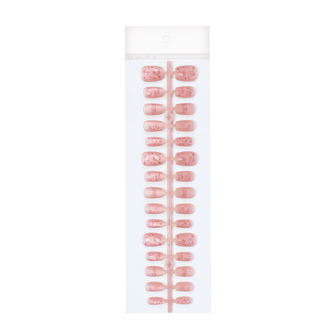 Hello Kitty Themed Press-On Nail Set Bowlift