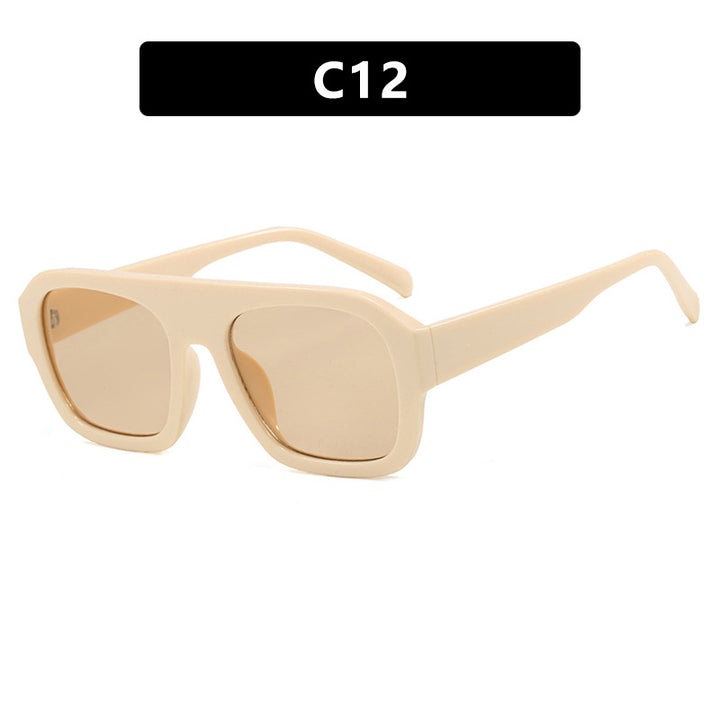 Ladies fashionable sunglasses in protective oversized format Bowlift