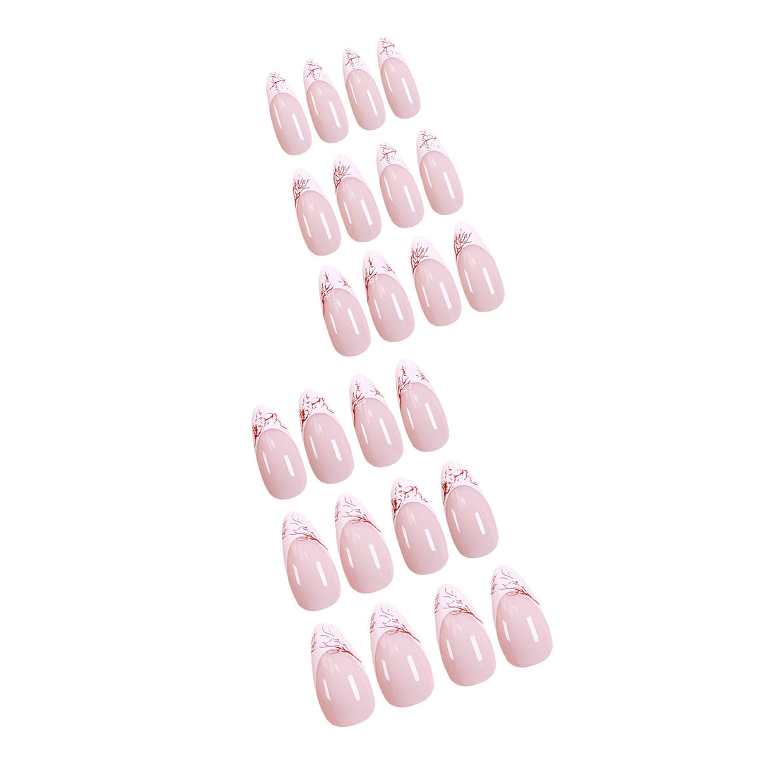Elegant and artistically designed art nails Bowlift