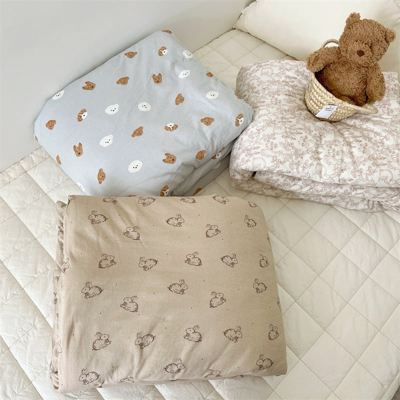 Unisex cotton pillowcase with cheerful bear design Bowlift