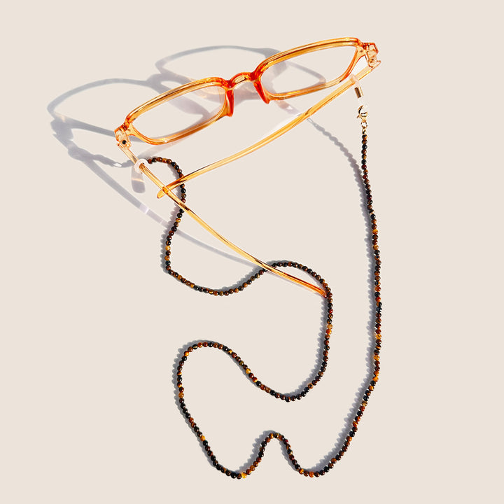 Natural Stone Beaded Eyewear Holder Bowlift