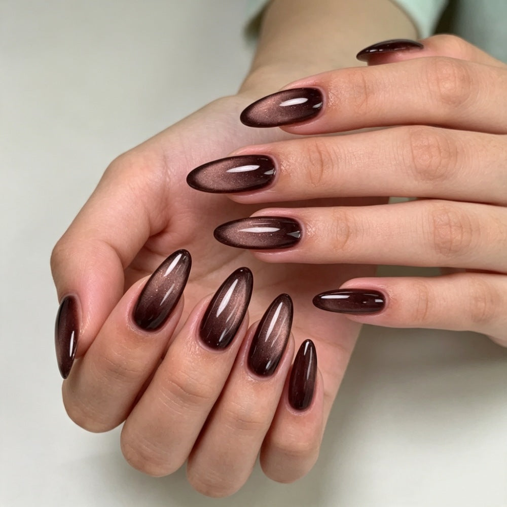 Radiant Glossy Press-On Nail Set Bowlift