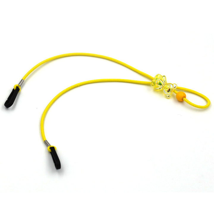 Adjustable Eyewear Retainer with Bead Detail Bowlift