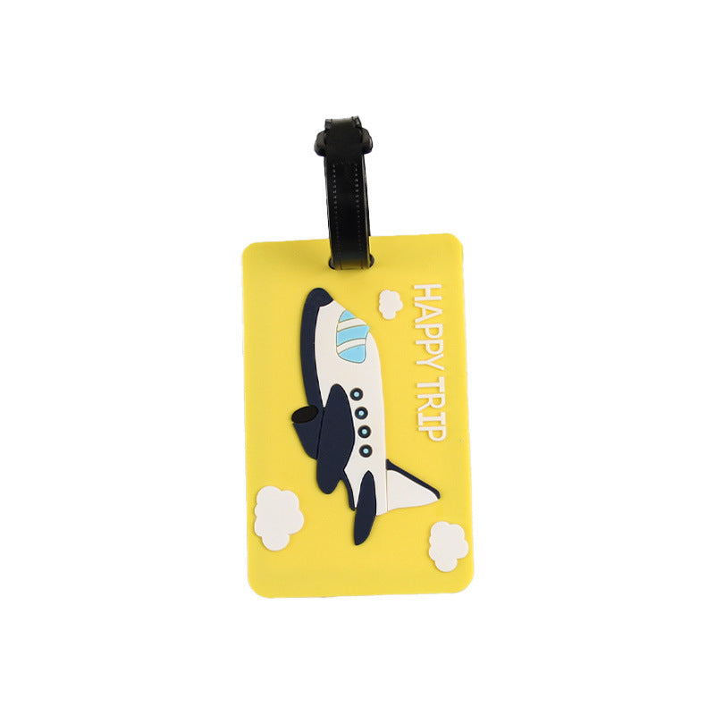 Airplane-Themed Luggage Identifier Bowlift