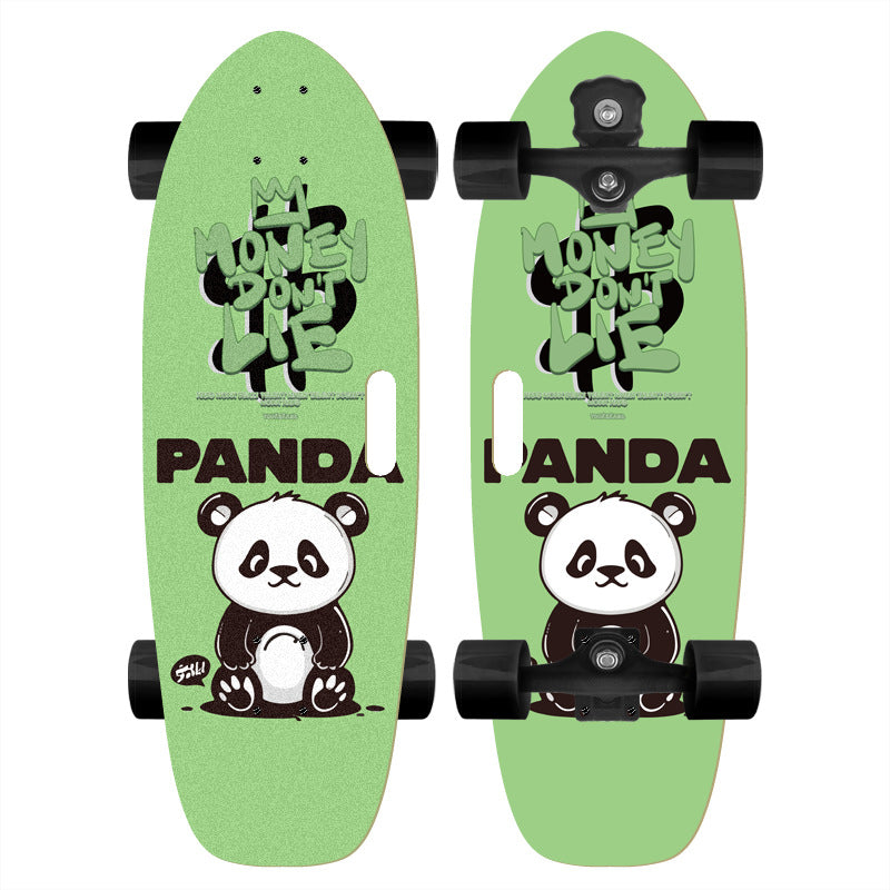 Skateboard with Custom Cartoon Design Bowlift