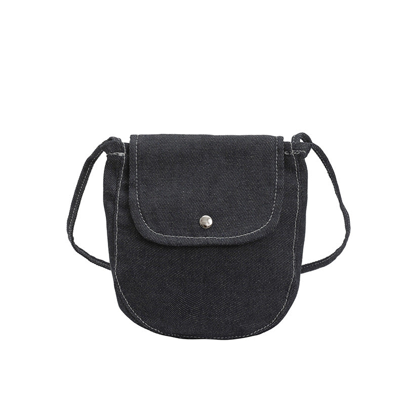WoCompact Denim Crossbody Bag Bowlift