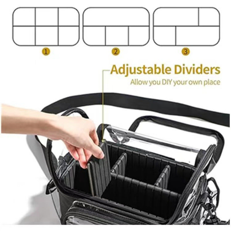 Transparent Travel Cosmetic Bag Bowlift
