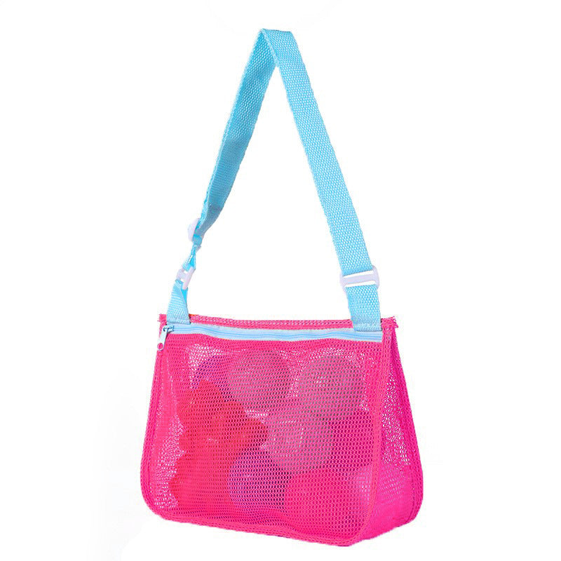 Sporty Shoulder Bag Made of Breathable Mesh Material Bowlift