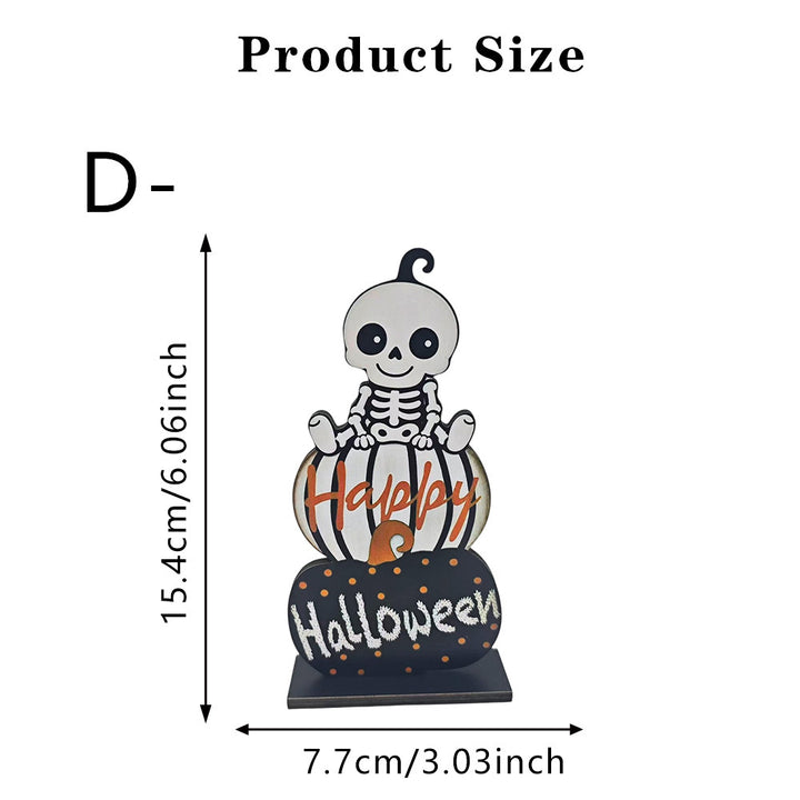 Halloween decoration figure with stacked pumpkins Bowlift