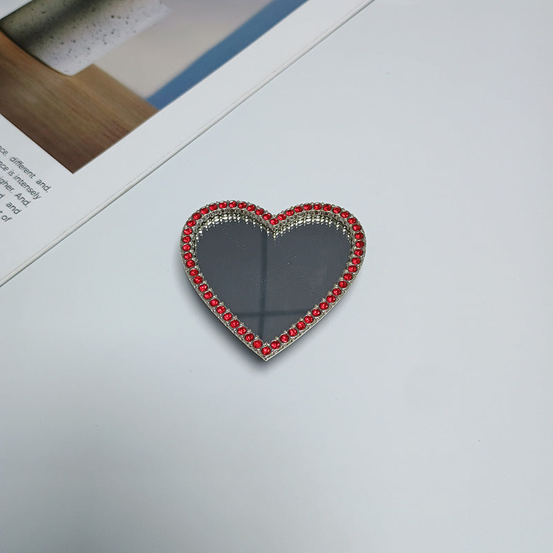 Heart-Shaped Decorative Mirror Bowlift