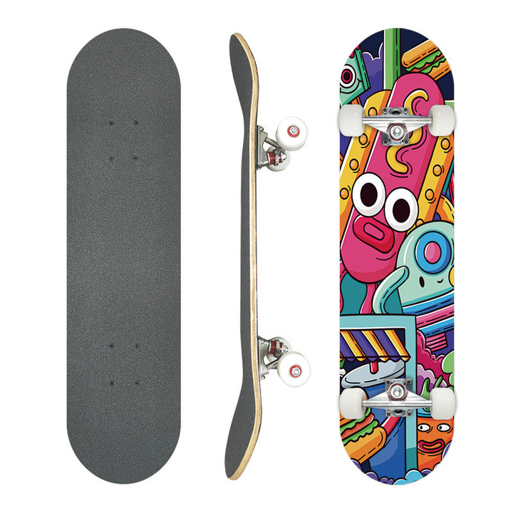 Graphic Artistic Skateboard Bowlift
