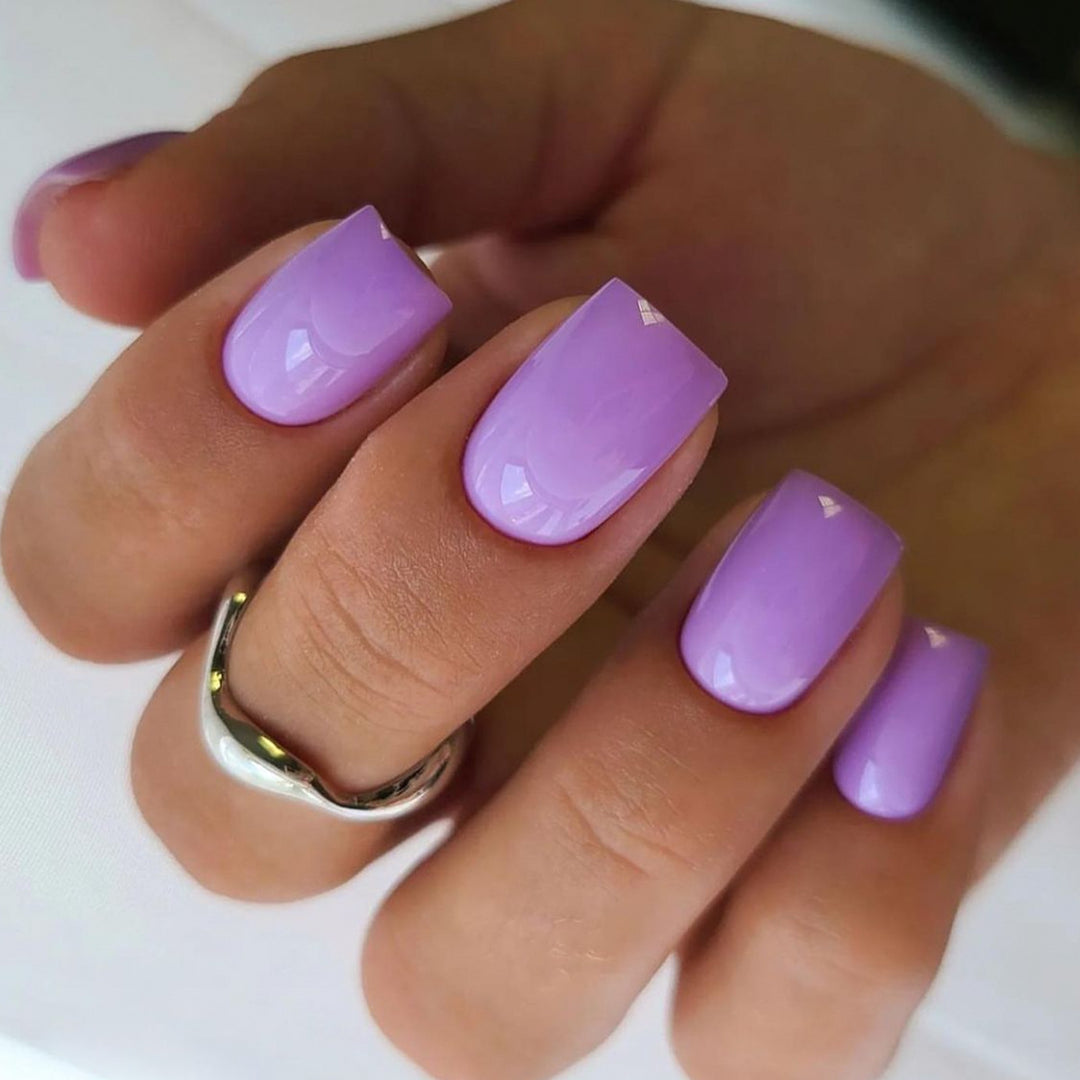 Glossy Gel Nail Art Extensions Bowlift