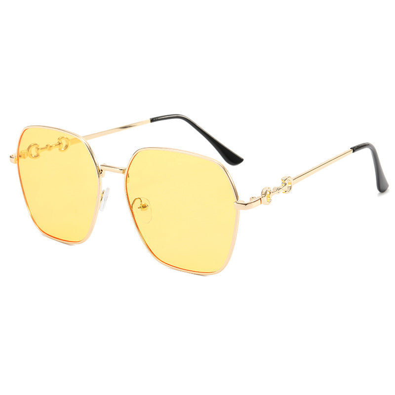 Women's geometric oversized sunglasses Bowlift