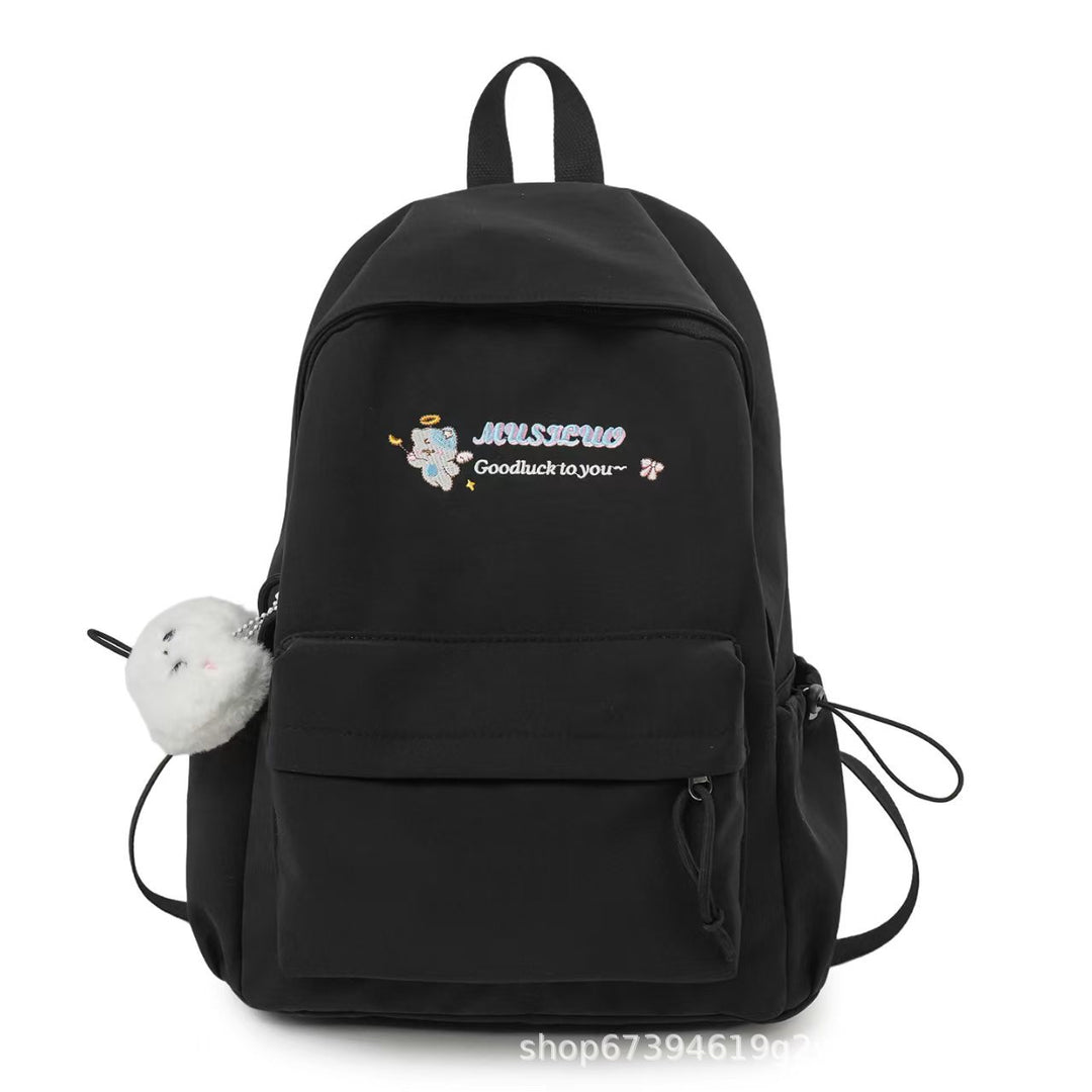 Soft Fabric Casual Backpack Bowlift