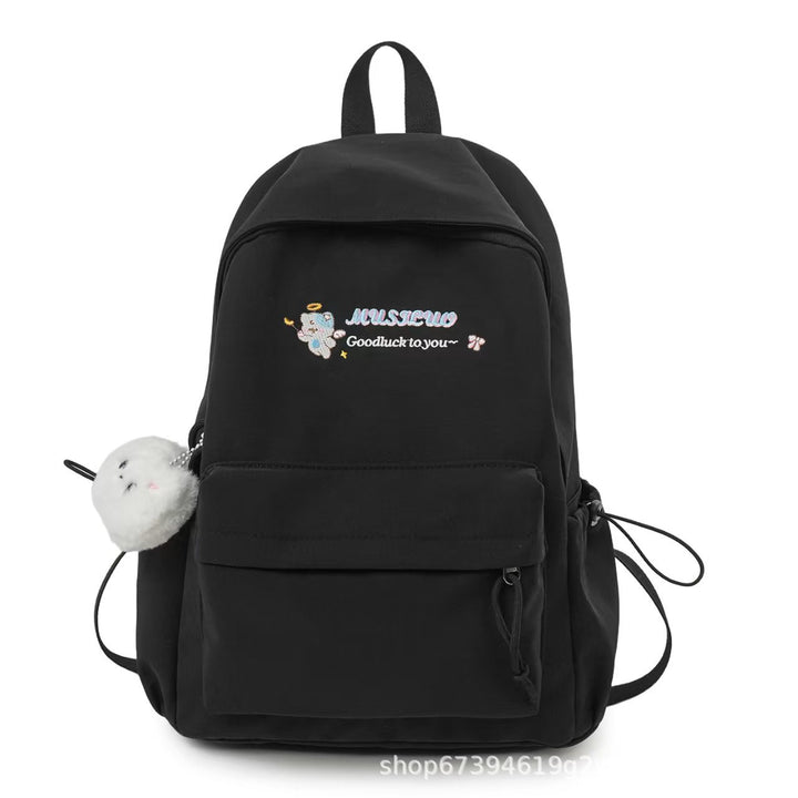 Soft Fabric Casual Backpack Bowlift