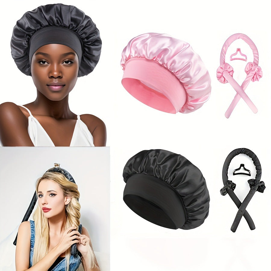 Satin Hair Curling Set