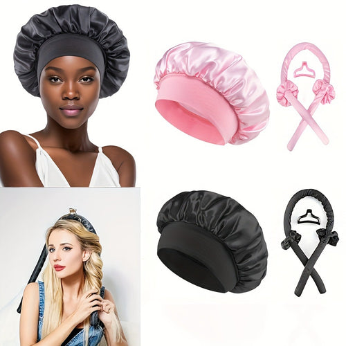 Satin Hair Curling Set
