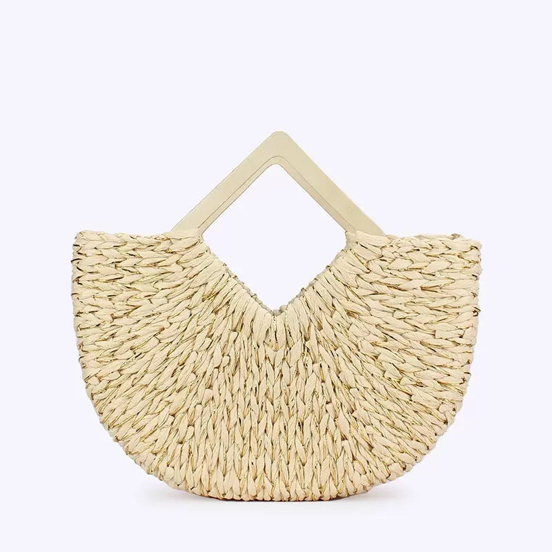 Handbag Made of Sustainable Woven Material with Stylish Design Bowlift