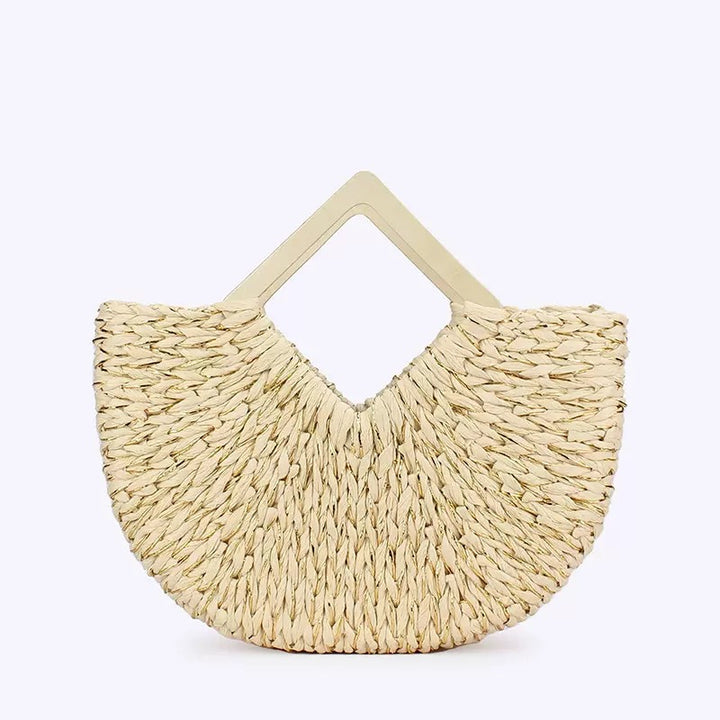 Handbag Made of Sustainable Woven Material with Stylish Design Bowlift