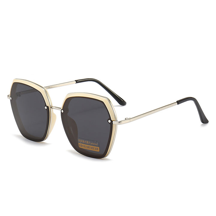 Hexagonal Frame Sunglasses