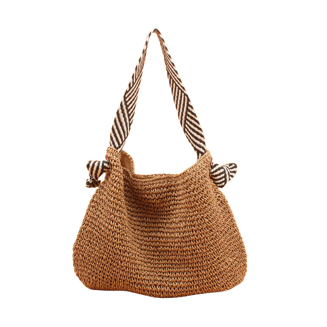 Handwoven Shoulder Bag Made of Natural Fiber Bowlift