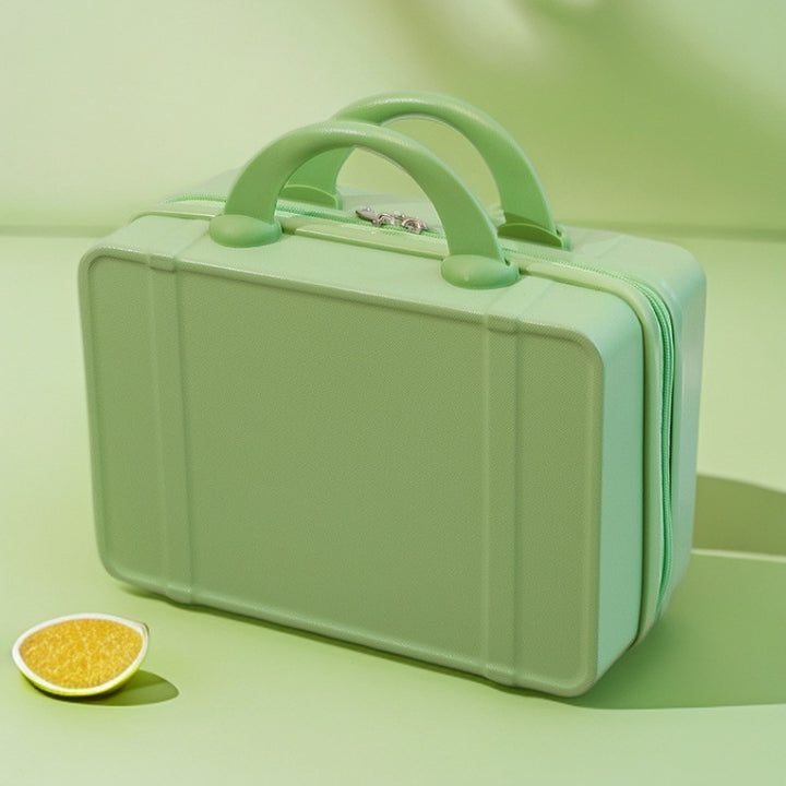 compact hard-shell cosmetic and travel vanity case with dual top handles Bowlift