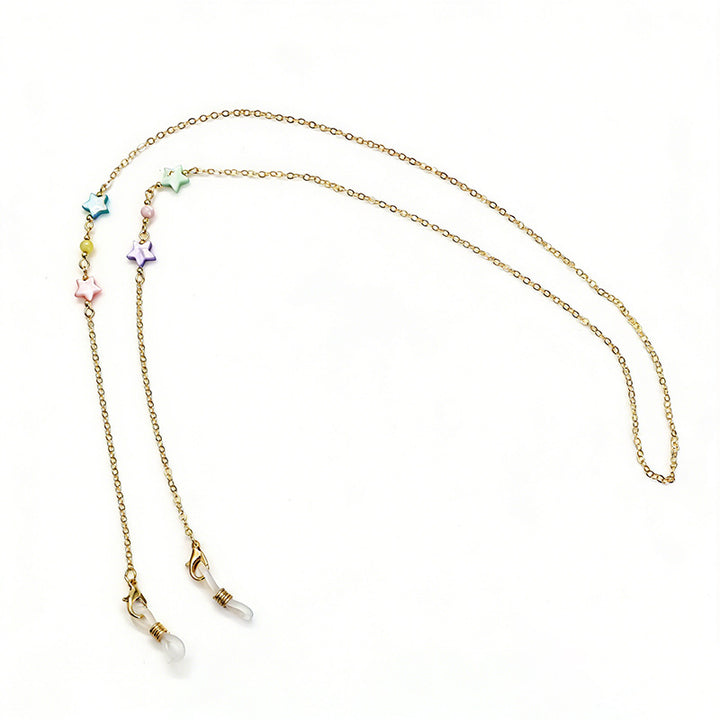 Charming Beaded Eyewear Chain Bowlift