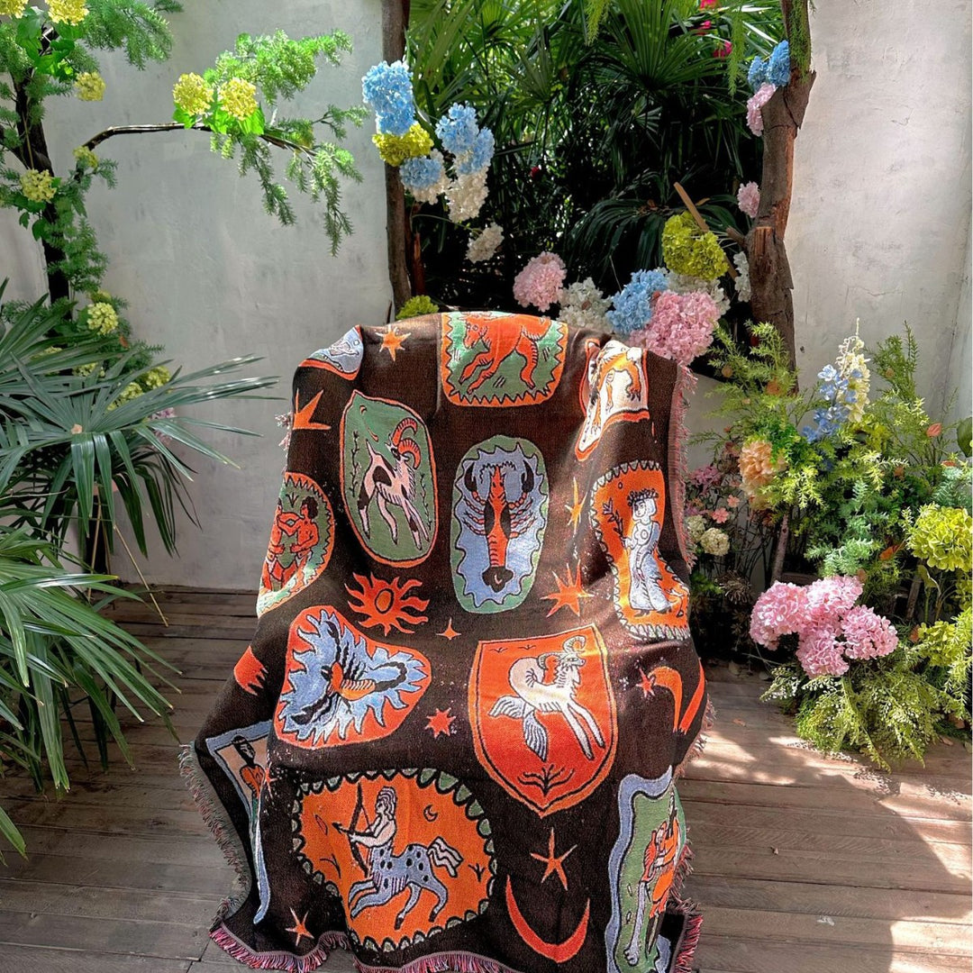Artistic Tapestry Throw Blanket