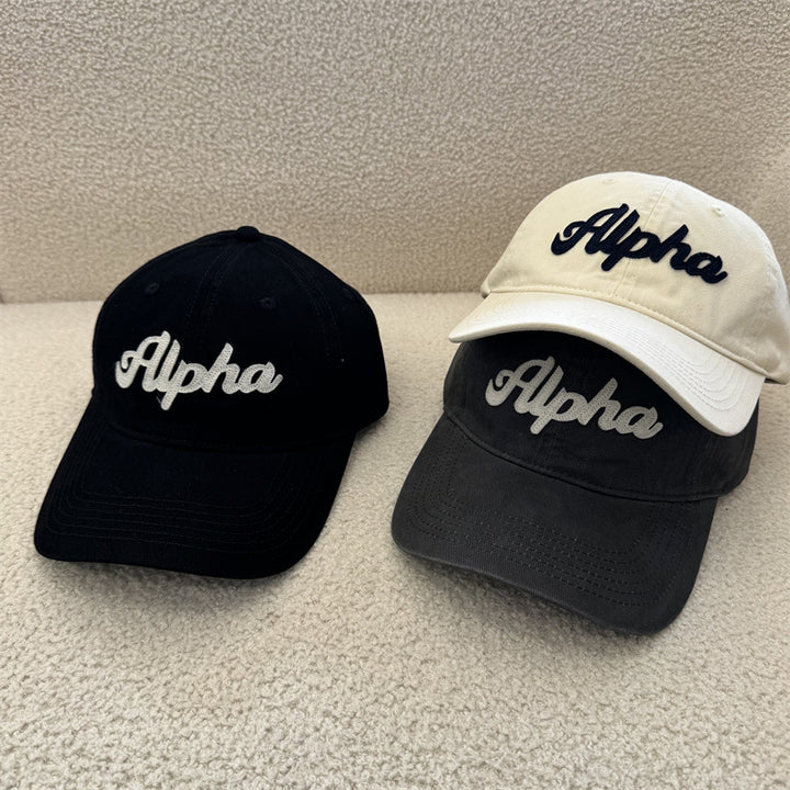 Men's Embroidered Cap Bowlift