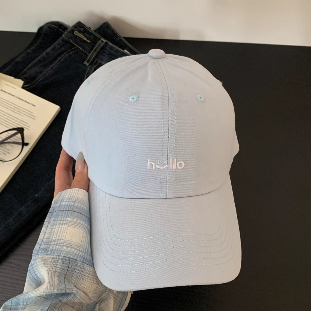 Soft Suede Casual Baseball Cap