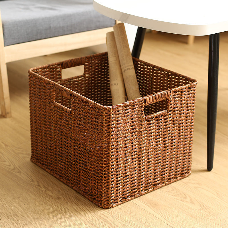 Natural Woven Storage Bin Bowlift
