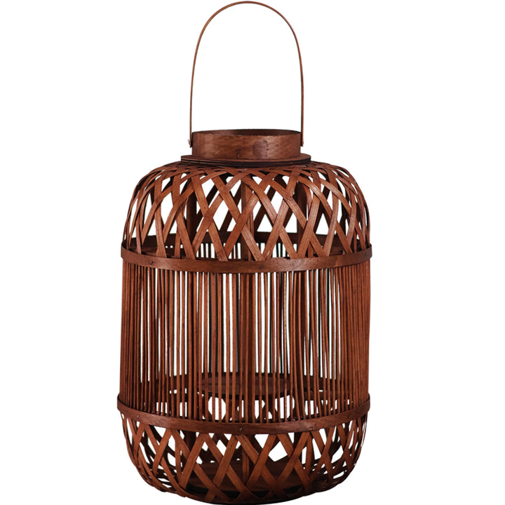 Stylish Handcrafted Rattan Lantern Bowlift