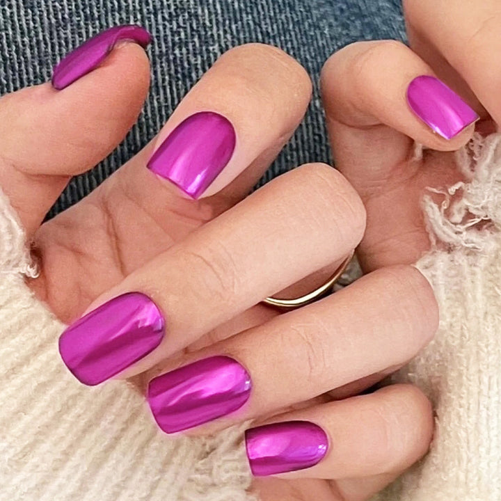 Premium Glossy Artificial Nail Tips Bowlift