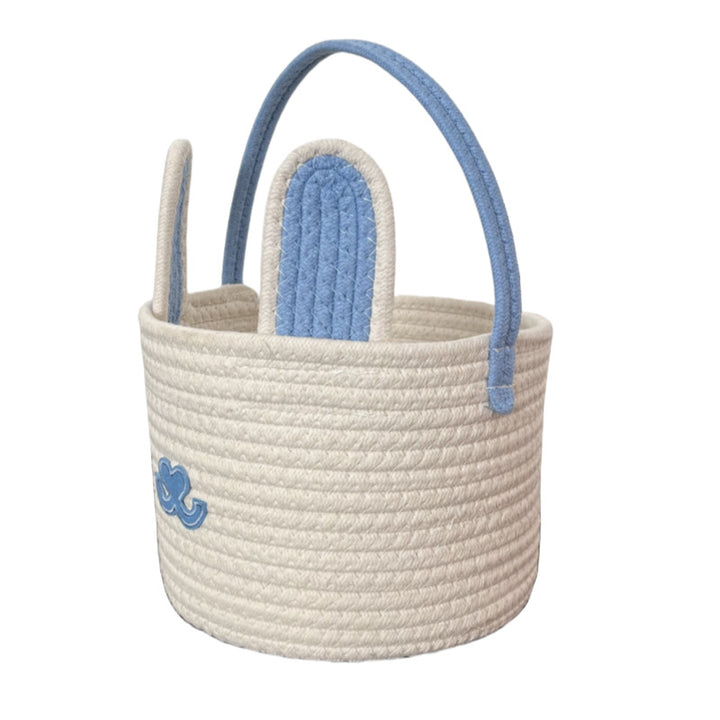 Ladies decorative storage basket with bunny ear design Bowlift