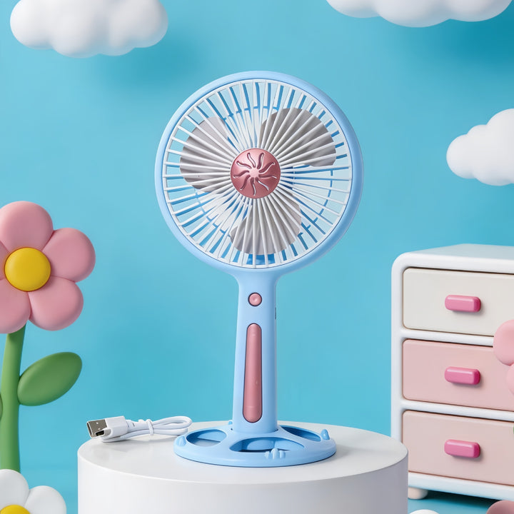 Women's Portable Mini Fan with Creative Animal Design Bowlift