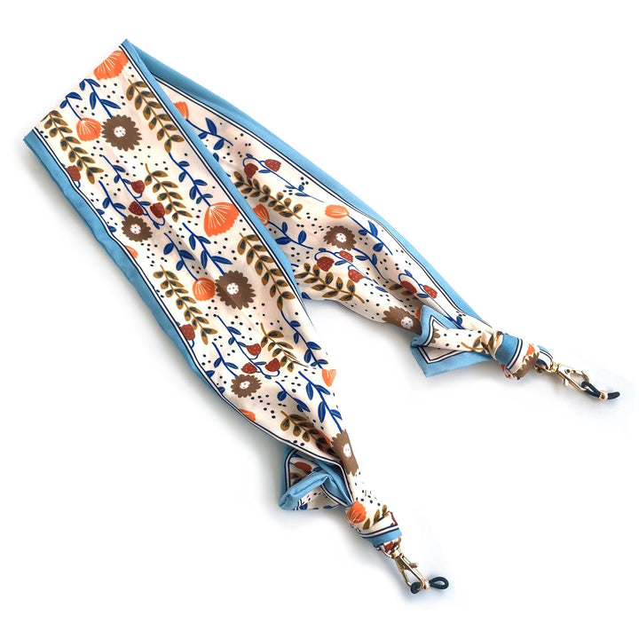 Patterned Eyewear Scarf Strap Bowlift