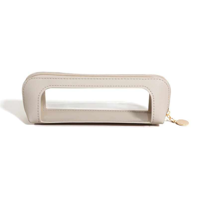 Stylish Leather Pencil Case Bowlift