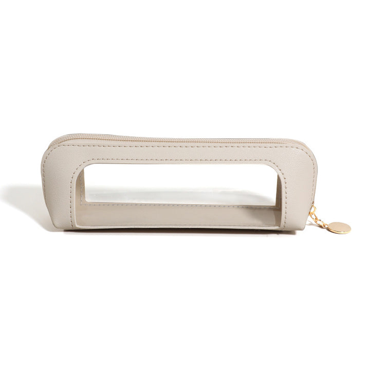Stylish Leather Pencil Case Bowlift