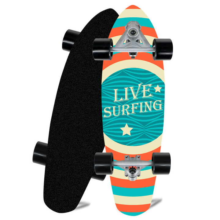 Mini Cruiser Skateboard with Ergonomic Design Bowlift