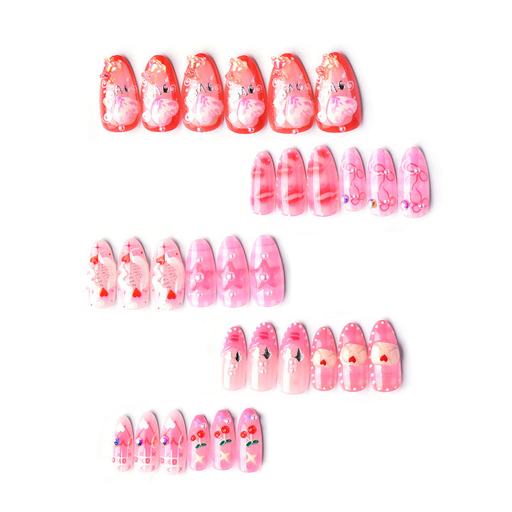 Artificial Nail Art Nails Bowlift