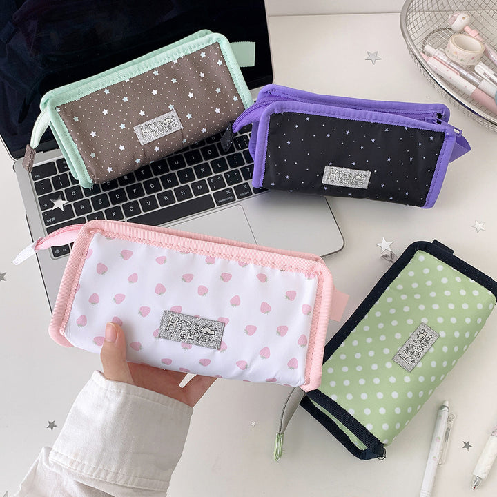 Star Patterned Pencil Case Bowlift